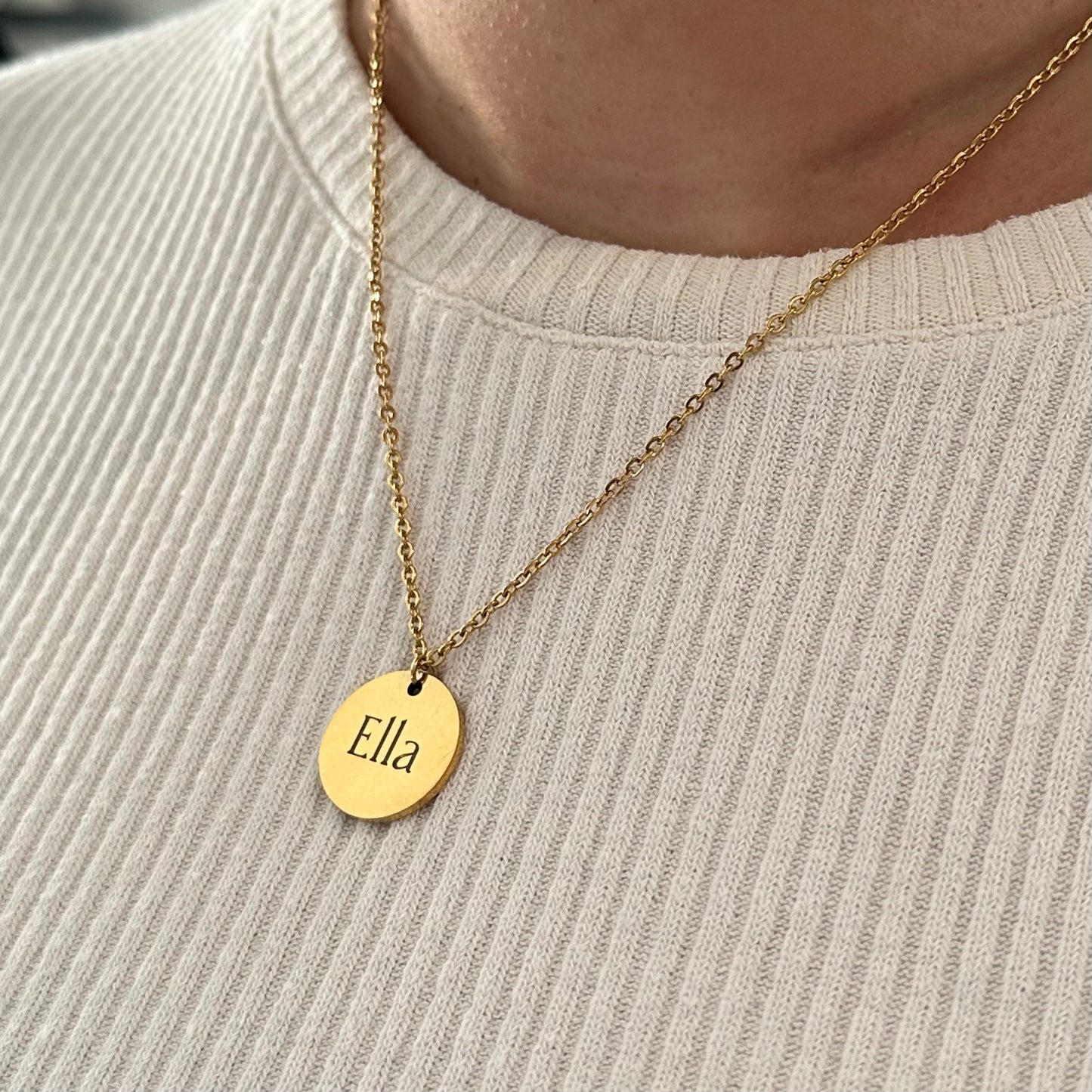 Get trendy with Wicklow Necklace - Engraved Disk - available at Alma Ireland. Grab yours for €24.99 today!