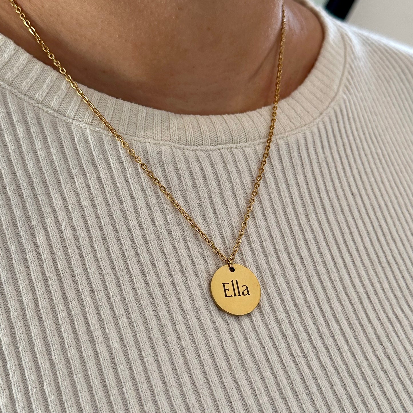 Get trendy with Wicklow Necklace - Engraved Disk - available at Alma Ireland. Grab yours for €24.99 today!