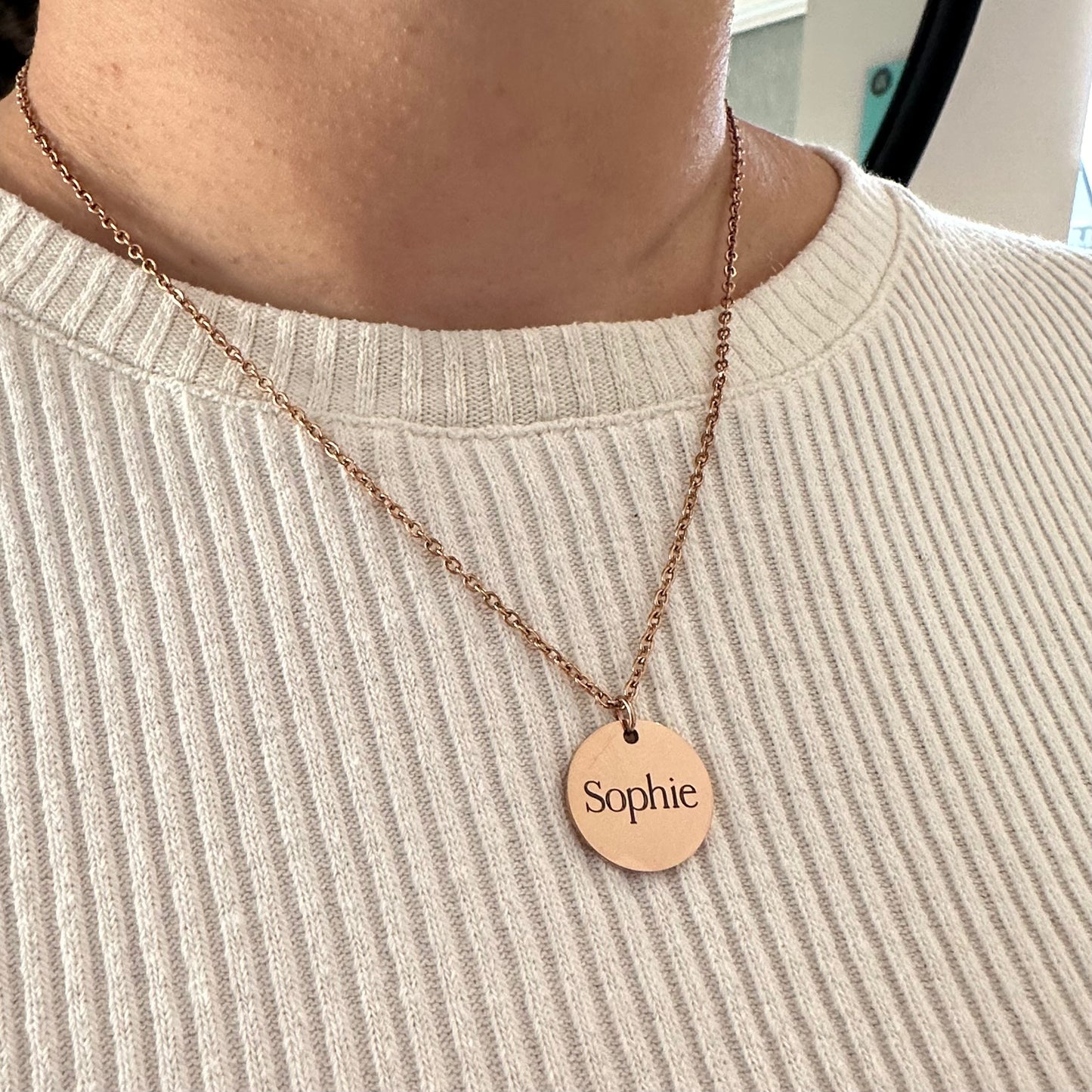 Get trendy with Wicklow Necklace - Engraved Disk - available at Alma Ireland. Grab yours for €24.99 today!