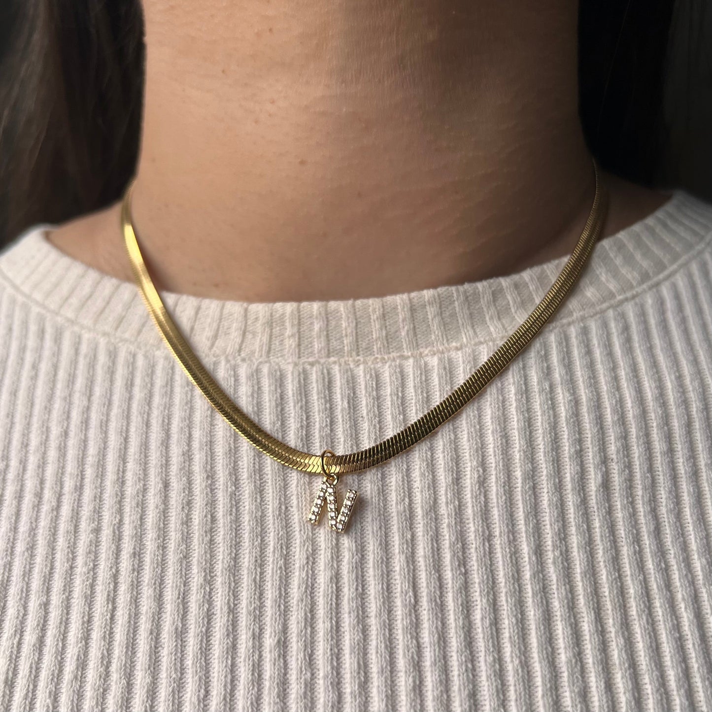 Get trendy with Initial Pendant Tara Necklace -  available at Alma Ireland. Grab yours for €29.99 today!