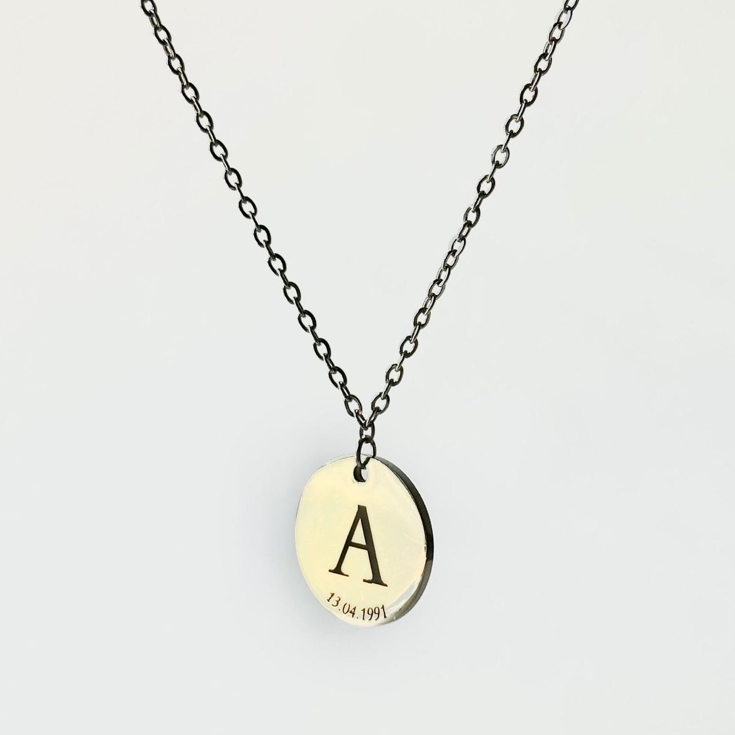 Get trendy with Galway Necklace - Engraved disk - Disk Necklace available at Alma Ireland. Grab yours for €24.99 today!